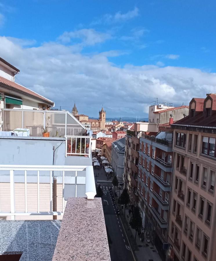Atico Quintana II - Con Terraza, En El Centro Con Wifi Y Garaje Apartment โอเบียโด ภายนอก รูปภาพ